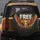 "FREE" Text Fists Breaking Chains Fiery Orange Gold Wings - Empowering Use Spare Tire Cover - 5