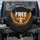 "FREE" Text Fists Breaking Chains Fiery Orange Gold Wings - Empowering Use Spare Tire Cover - 1