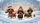 Dashhund Through The Snow Christmas Dachshunds Winter Scene - Road Trip Gift Car Sunshade - 7