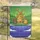 Dutch-style Windmill Pastoral Green Hills Purple Water Rural Scene Home Decor Gift Garden Flag - 5