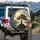 Gnarled Tree Lake Mountain Dramatic Clouds - Nature Lover Outdoor Enthusiast Gift Spare Tire Cover - 3