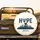 Hope Typography Hot Air Balloon Cityscape - Christian Faith Gift for Believers Spare Tire Cover - 2