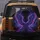 Mystical Purple Blue Feathered Wings - Fantasy Lover Car Accessory Spare Tire Cover - 5