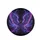 Mystical Purple Blue Feathered Wings - Fantasy Lover Car Accessory Spare Tire Cover - 4