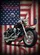 Distressed American Flag Motorcycle Welcome - Patriotic Home Decor for Motorcycle Lovers Garden Flag - 6