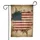 Weathered American Flag Patriotic Stars Stripes - Americana Home Decor Gift Garden Flag - 3