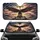 Bald Eagle American Flag 1776-2026 - USA 250th Anniversary Car Accessory for Veterans Car Sunshade - 1