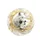 Adult & Pup White Wolves Blue Eyes Gold Leaf Accents - Wildlife Lover Gift Spare Tire Cover - 4