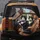 Tuxedo Cats Driving Luxurious Car European Street - Cat Lover Road Trip Gift Spare Tire Cover - 5