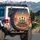 Grey Aliens Desert Twilight Nebula - Adventure Seeker Home Decor Gift Spare Tire Cover - 3