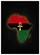 Africa Map Pan-African Ankh - Pan-African Pride Gift for African Heritage Lovers Garden Flag - 6