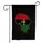 Africa Map Pan-African Ankh - Pan-African Pride Gift for African Heritage Lovers Garden Flag - 3