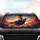 Flying Witch Black Cat Broom Ghosts Jack-O'-Lanterns - Car Interior Upgrade Car Sunshade - 4
