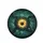 Bioluminescent Golden Sphere Dark Teal Tendrils Cosmic Abyss - Adventure Seeker Gift Spare Tire Cover - 4