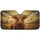 Highland Cow Stained Glass Butterfly - Car Interior Upgrade Car Sunshade - 3