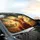 Highland Cow Stained Glass Butterfly - Car Interior Upgrade Car Sunshade - 6