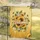 Sunflowers Daisies Monarch Butterflies Welcome Script Text Home Decor Gift Garden Flag - 5