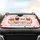 My Cats Valentine Four Cartoon Cats Heart Sunglasses - Valentine's Day Car Upgrade for Cat Lovers Car Sunshade - 4