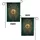 Ornate Golden Full Moon Crescent Botanical Flowers - Everyday Home Decor Gift Garden Flag - 4