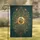 Ornate Golden Full Moon Crescent Botanical Flowers - Everyday Home Decor Gift Garden Flag - 1