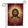 Jesus Christ Orthodox Icon Byzantine Style Golden Halo - Spiritual Home Decor Gift Garden Flag - 3