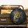 Majestic Golden Leopard Emerald Eye Jungle Habitat - Wildlife Lover Auto Decor Gift Spare Tire Cover - 2