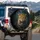 Majestic Golden Leopard Emerald Eye Jungle Habitat - Wildlife Lover Auto Decor Gift Spare Tire Cover - 3