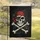 Grinning Pirate Skull Crossed Bones Adventure Home Decor Gift for Pirate Lover Garden Flag - 5