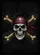 Pirate Skull Gold Crossbones - Gothic Home Decor Gift for Pirate Lover Garden Flag - 6
