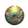 Azure Chameleon Gnarled Branch Pink Flowers Lush Tropical Garden - Exotic Animal Lover Gift Spare Tire Cover - 4