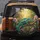 Azure Chameleon Gnarled Branch Pink Flowers Lush Tropical Garden - Exotic Animal Lover Gift Spare Tire Cover - 5