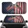 Crossed American Flags 1776-2026 USA 250th Anniversary Road Trip Gift Car Sunshade - 1