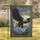 Bald Eagle Descending Flight Talons Extended Broad Wings Intense Gaze - Wildlife Lover Gift Garden Flag - 1