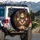 Cathedral Interior Altar Stained Glass Arches Chandeliers - Vehicle Decor Gift Spare Tire Cover - 3