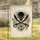 Black Pirate Skull Cutlasses Anchor - Nautical Home Decor Gift for Pirate Lover Garden Flag - 1