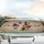 Cherubic Cupid Rose Petals Swirling Ribbons Scrollwork - Car Interior Upgrade Car Sunshade - 5