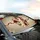 Cherubic Cupid Rose Petals Swirling Ribbons Scrollwork - Car Interior Upgrade Car Sunshade - 6