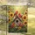 Red Cardinal Birds Golden Hour Sunflower Garden Birdhouse - Nature Lover Gift Garden Flag - 5