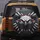 Charcoal Grey Eagle Red Eyes Grey Beak White Feathers - Wildlife Lover Gift Spare Tire Cover - 5