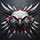 Charcoal Grey Eagle Red Eyes Grey Beak White Feathers - Wildlife Lover Gift Spare Tire Cover - 6