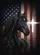 Black Horse American Flag Christian Cross Home Decor Gift For Veterans Garden Flag - 6