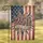 Weathered Wood 250 Years of Freedom American Flag - USA 250th Anniversary Independence Day Garden Flag - 1