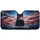 Black Cat Betsy Ross Flag 1770-2020 250 Years Freedom Travel Accessory Car Sunshade - 3