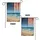 Distressed American Flag Ocean Beach - Independence Day Home Decor Gift Garden Flag - 4