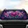 Deep Fuchsia Magenta Peony Bouquet Emerald Leaves Twilight Garden Floral Car Interior Upgrade Car Sunshade - 4