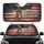 Bald Eagle American Flag Cross 250 Years Freedom 1776-2026 Car Travel Gift Car Sunshade - 1