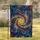 Multi-layered Iridescent Liquid Light Fractal Swirls Vortex Composition - Home Decor Gift Garden Flag - 1