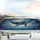 Whale Stained Glass Mosaic Oceanic Abyss Luminous Rays Car Interior Upgrade Car Sunshade - 5