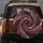 Swirling Vortex Paint Flow Crimson White Black - Car Accessory Gift Spare Tire Cover - 5