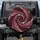 Swirling Vortex Paint Flow Crimson White Black - Car Accessory Gift Spare Tire Cover - 1